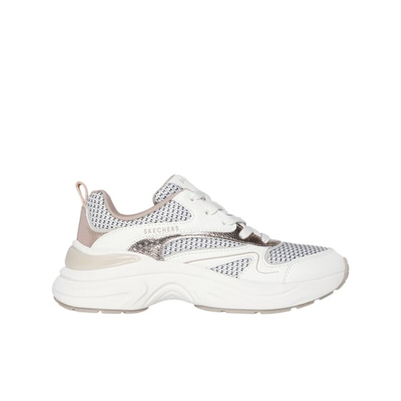 Championes Metallic Soiree Blanco