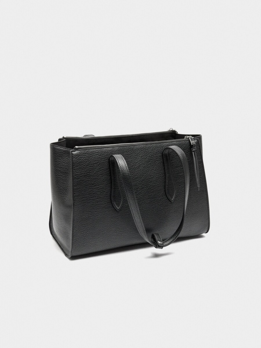 Bolso Para Portátil 15" Con Piel negro