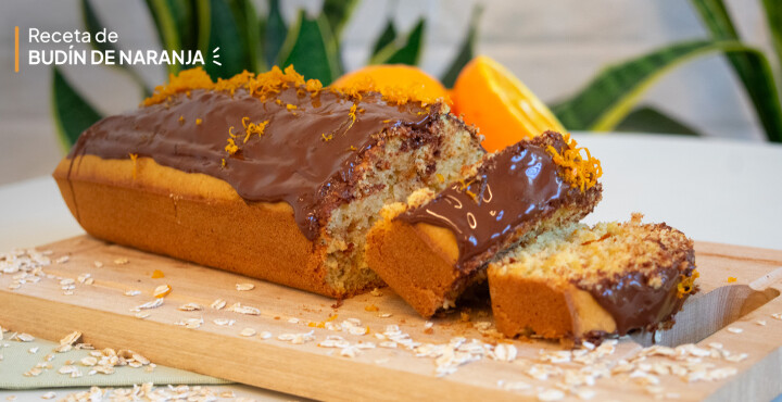 Budín de naranja: una receta simple, esponjosa y llena de sabor