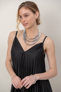 VESTIDO LLAMA Negro