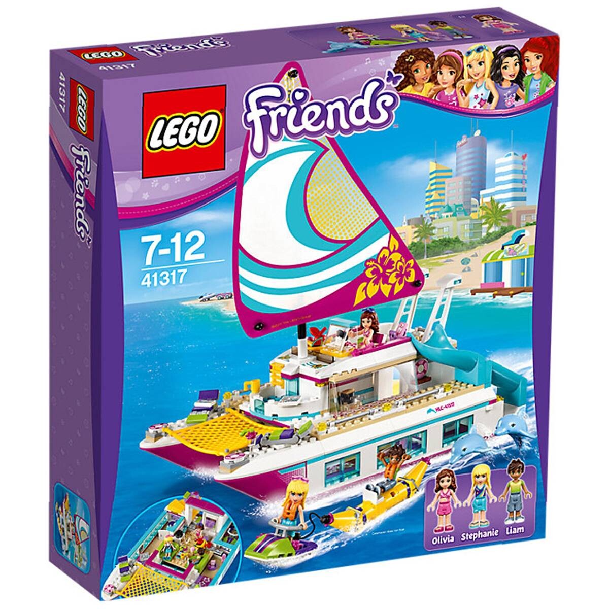 LEGO Friends: Catamarán Tropical 