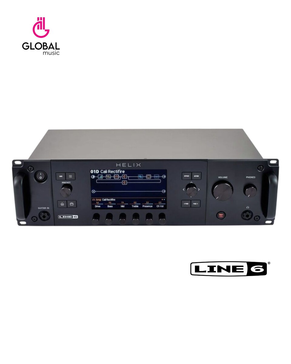Procesador Multiefectos Helix Rack 