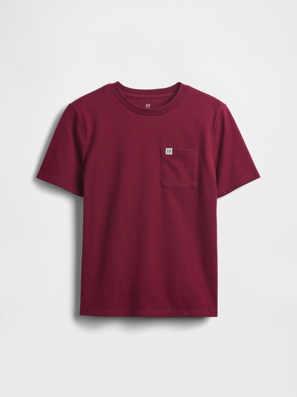 FRCH SS ORIGINAL LOGO POCKET TEE RED DELICIOUS