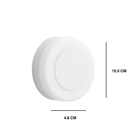 LUMINARIA DE PARED EYE 10W IP65 - NEGRA Luminaria De Pared Eye 10W IP65 Blanca