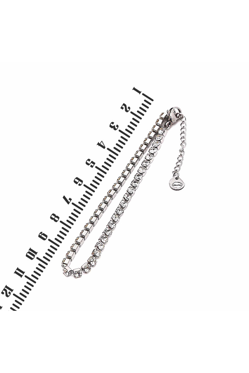 Pulsera Cadena Oreiro plateado