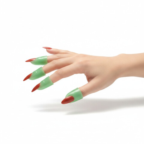 Set De Dedos Verdes X10 Set De Dedos Verdes X10