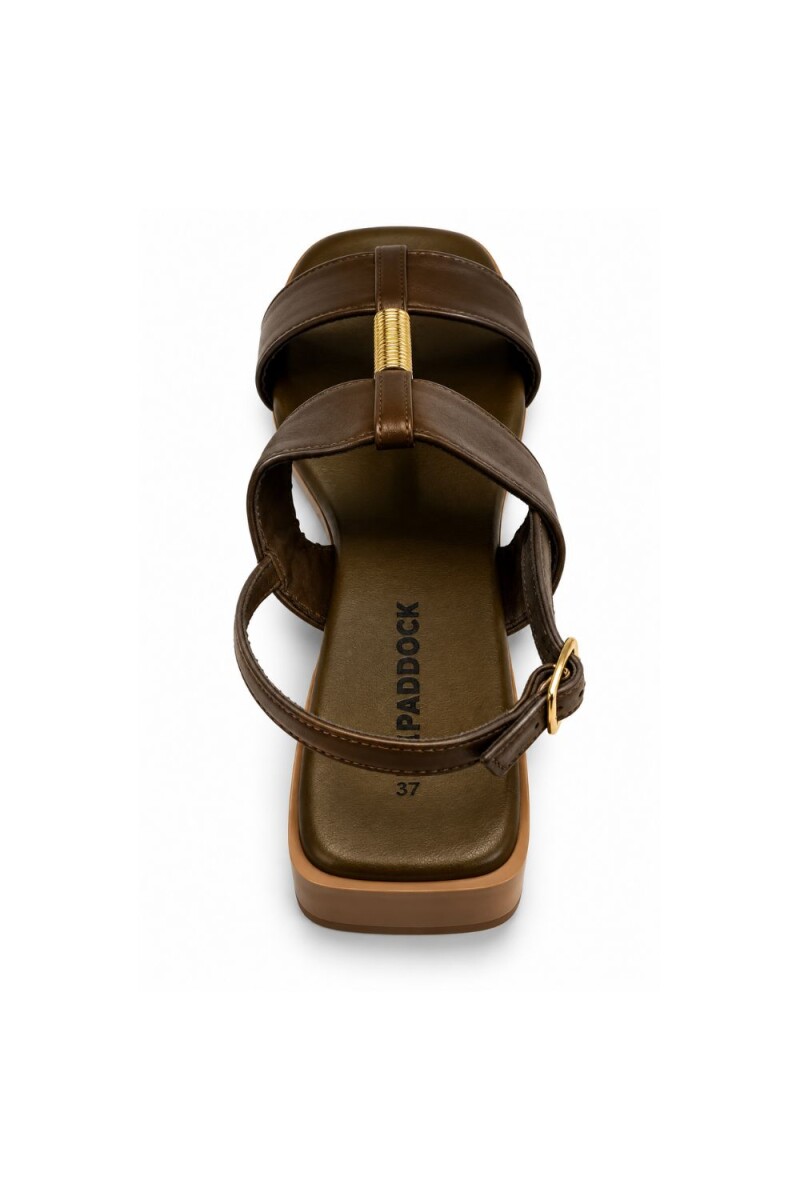 SANDALIA PAROS Chocolate