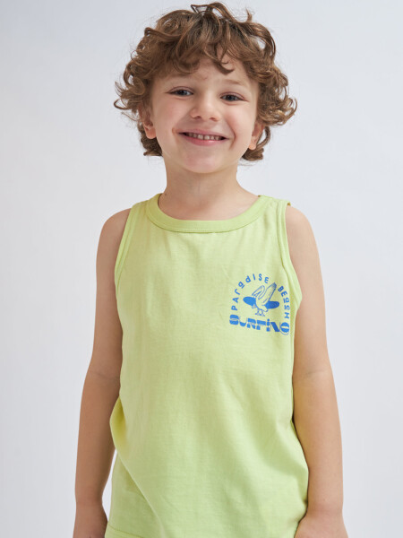 Camiseta sin mangas surfing Limon