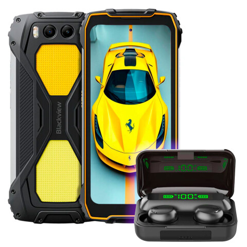 Blackview Bv7300 18gb (6+12gb) /256gb + Regalo COMBO CEL BLACKVIEW BV7300 18/256GB NEGR