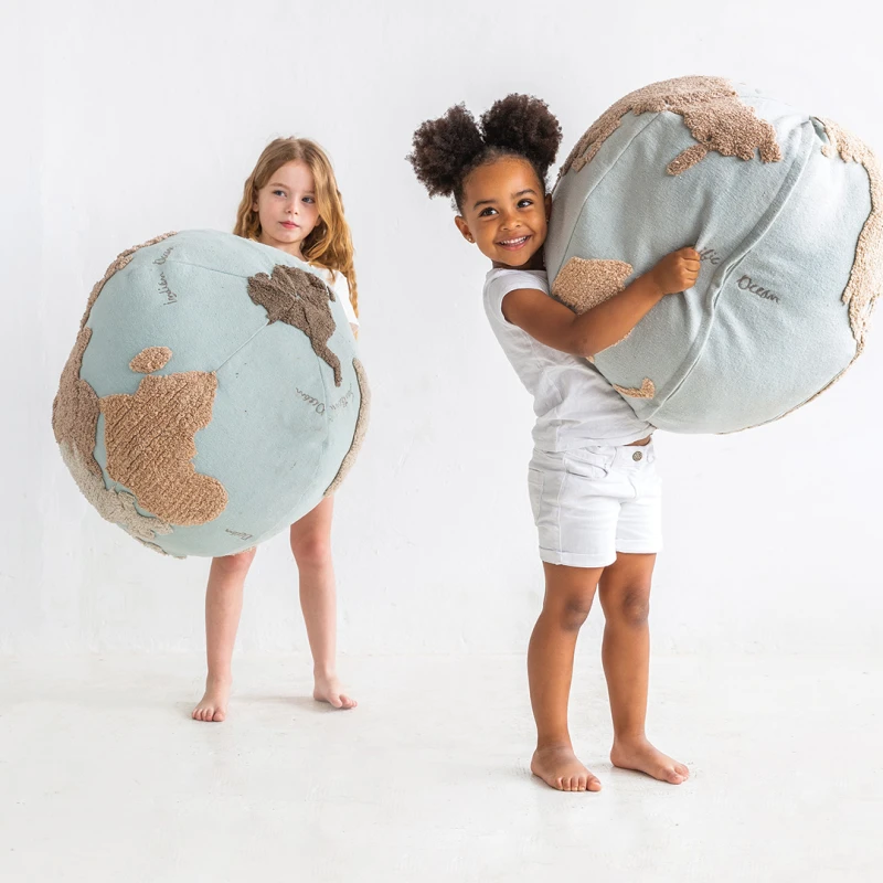 Pouf Lavable - World Map Pouf Lavable - World Map