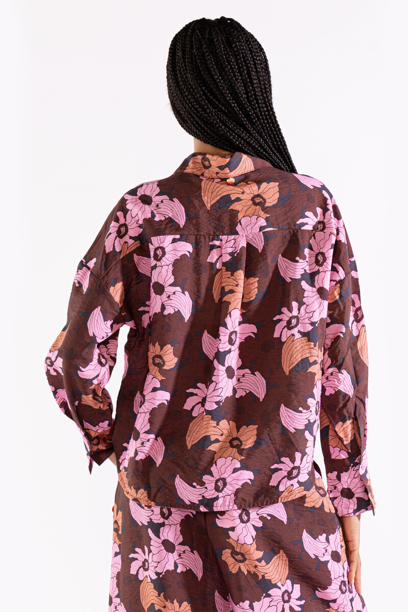 NAT SHIRT Broken Flowers