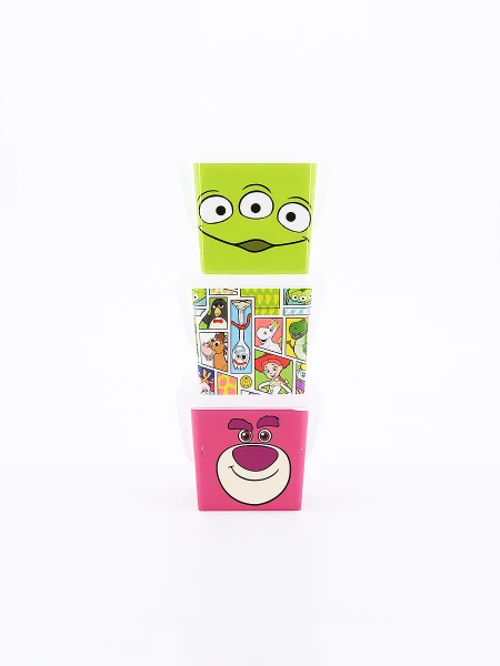 CONTENEDORES SET X 3 LOTSO MULTICOLOR