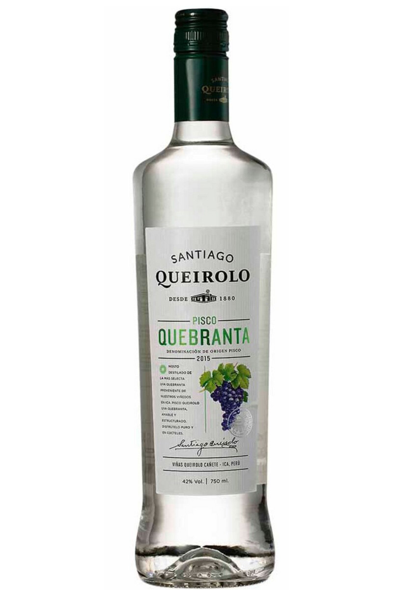 Pisco SANTIAGO QUEIROLO Quebranta 