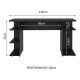 Escritorio Gamer Mesa Para Pc Estantes Calidad Negro