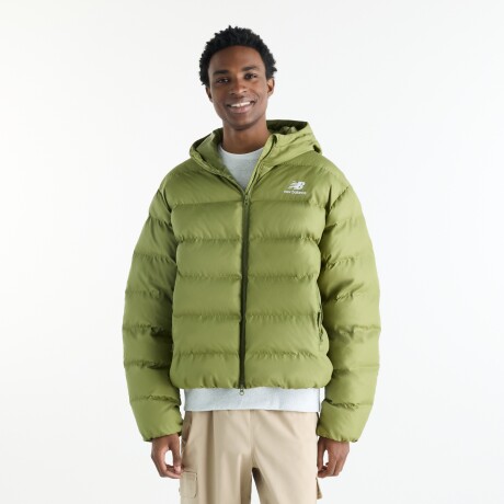 Campera New Balance de Hombre - Boston - MJ62G17OGEE GREEN