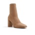 AVANNA LIGHT BROWN MICROFIBRE TEXTILE LIGHT BROWN