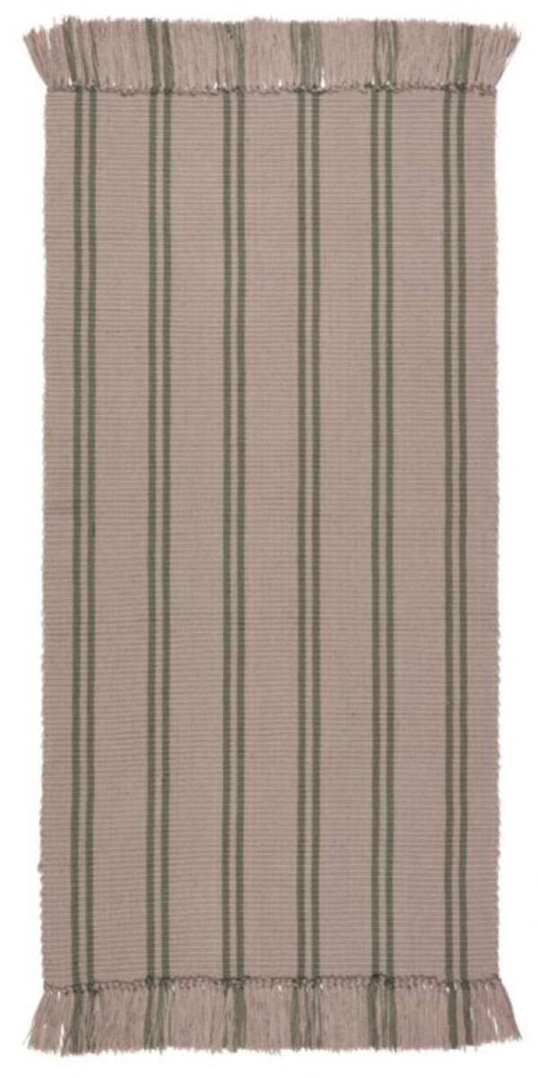 Alfombra HEISTARR 70x140 sand/oliva osc - peso: 1.52 