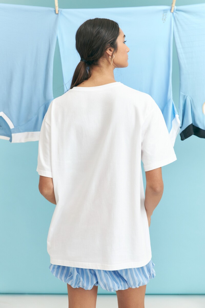 Remera matecito blanco