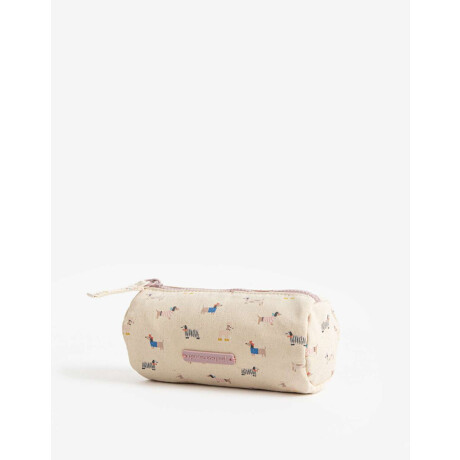 Portacosméticos De Material Reciclado Estampado Animal Print