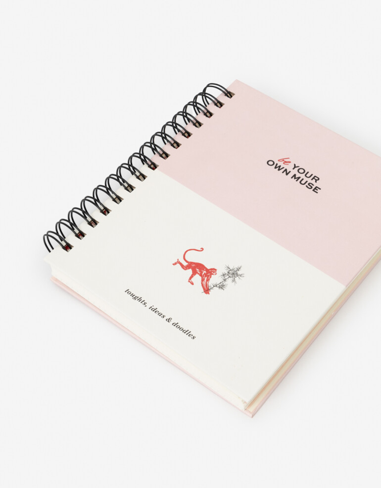 Anotadores Cuadernos y Memos Cuaderno Cuaderno A5 "be Your Own Muse" - Combinacion Multicolor