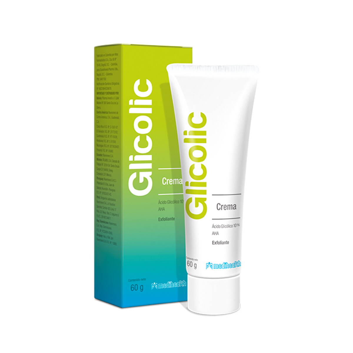 Crema Glicolic Ácido Glicólico 10% 60g 