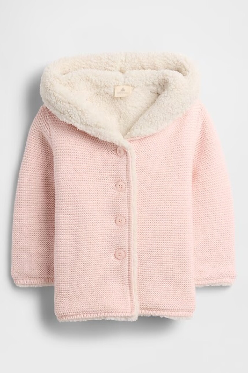 Canguro Garter Con Corderito Bebé Milkshake Pink