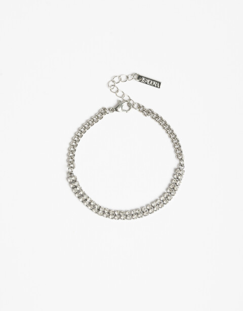 Pulseras Flexibles Strass Pulsera Flexible Strass - Cristal