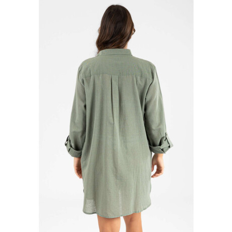 Camisola light tropic Musgo