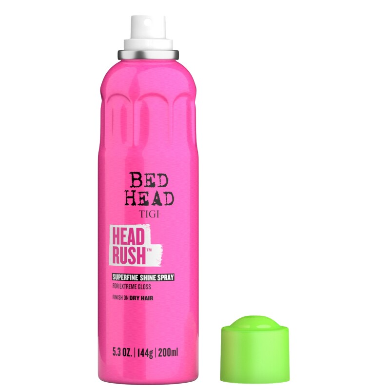 Brillo en Spray para cabello Tigi Bed Hard Headrush 200ml Brillo en Spray para cabello Tigi Bed Hard Headrush 200ml