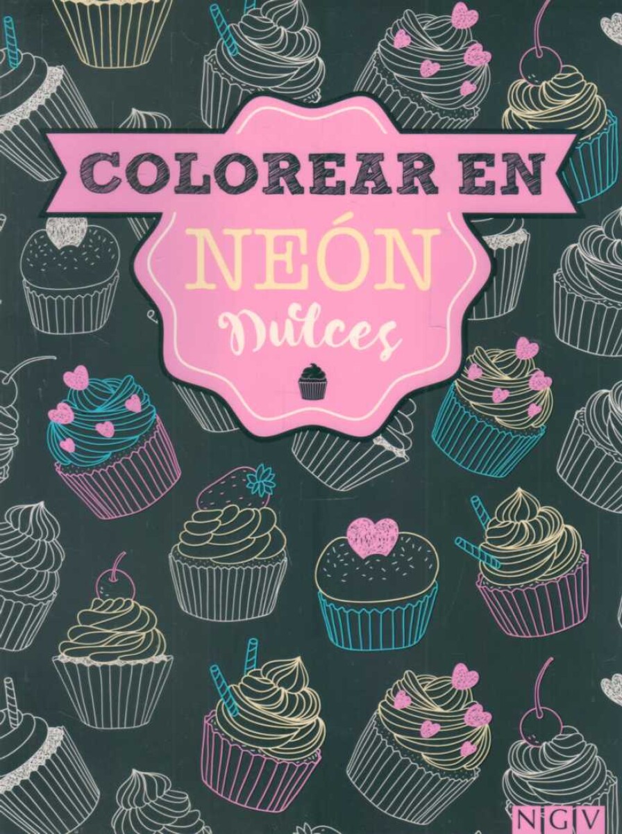 COLOREAR EN NEON DULCES 