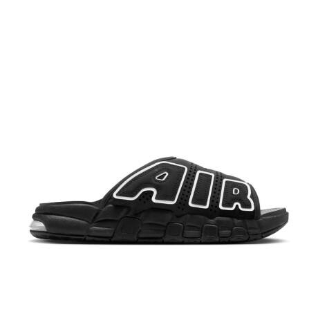 Sandalias Air More Uptempo Slide C/O De Hombre Negro