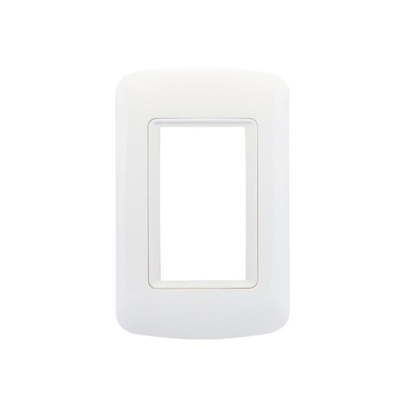 Plaqueta para 3 módulos blanco - Atenea Plus M48604
