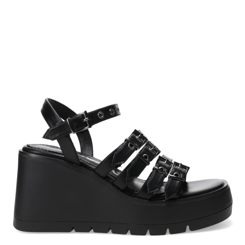 Sandalias de Mujer Miss Carol LAGOON con hebillas Negro