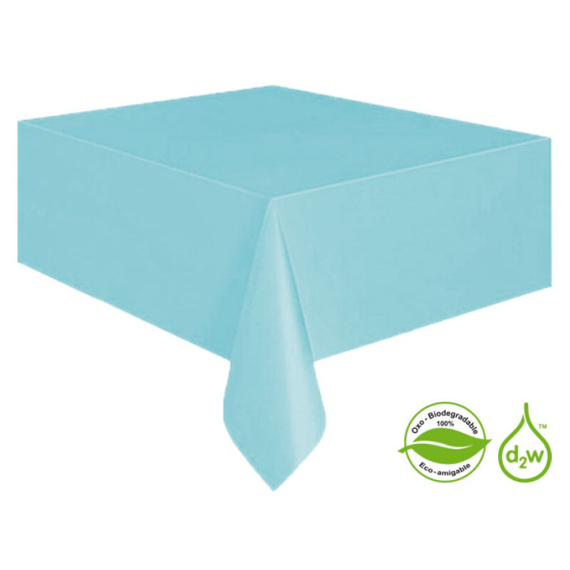 Mantel Biodegradable Rectangular Celeste