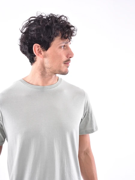 REMERA NAUPLIA VERDE GRISACEO