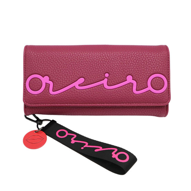 Billetera Las Oreiro Rojo Cereza