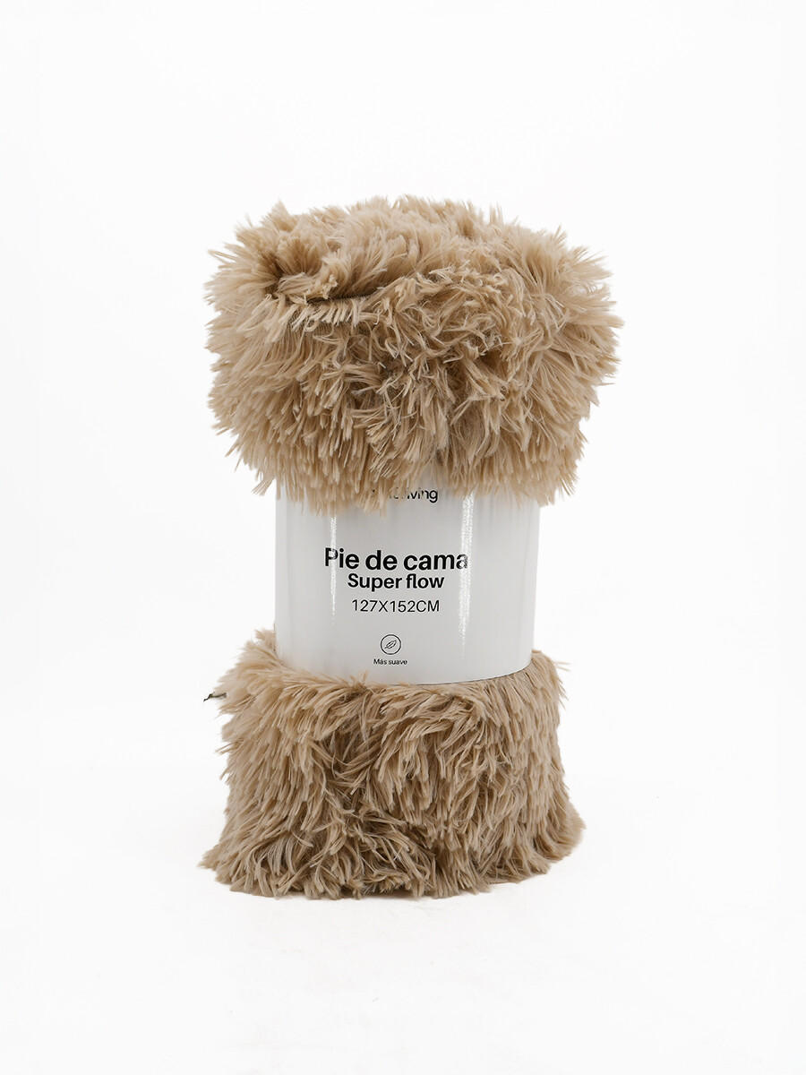 PIE DE CAMA SUPER FLOW - MARRON 
