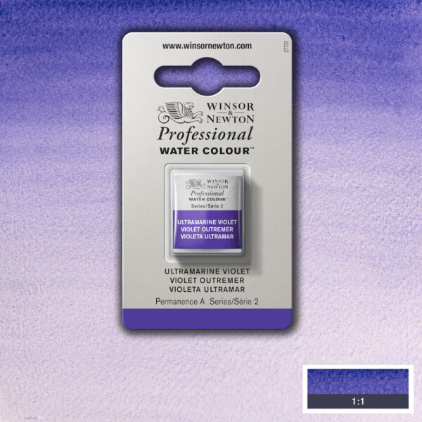 Acuarela profesiona Half Pan - Winsor & Newton Tonos Violeta