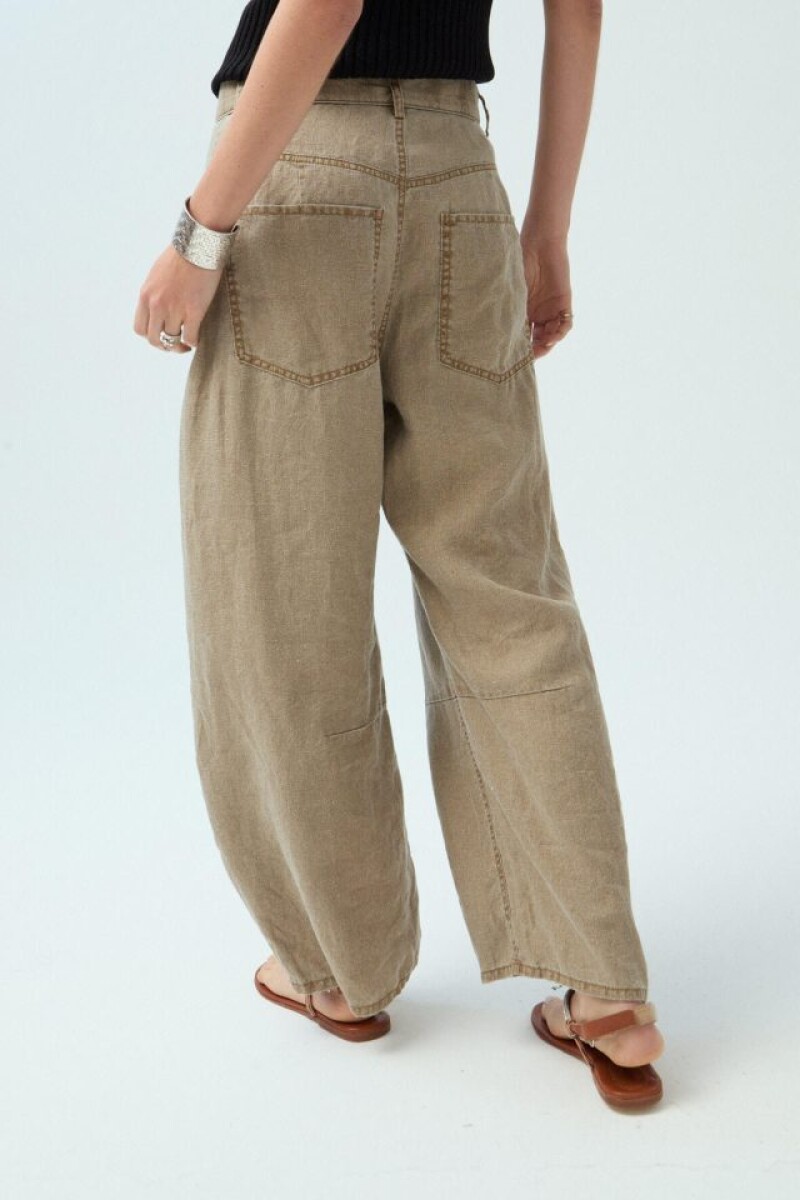 PANTALON DIANA Camel