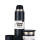 Kit Termo Acero Bala Metalizado 750mL + Mate Folkie Azul