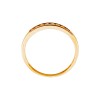 Anillo Sin Fin-Oro bajo-Piedra zirconia-AN8011 conpiedra