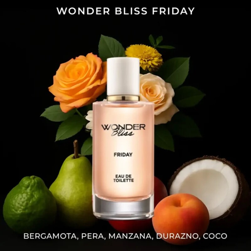 Perfume Wonder Bliss Friday Edt 50 Ml. Perfume Wonder Bliss Friday Edt 50 Ml.