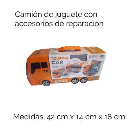 Camion De Juguete C/accs. De Reparacion Unica
