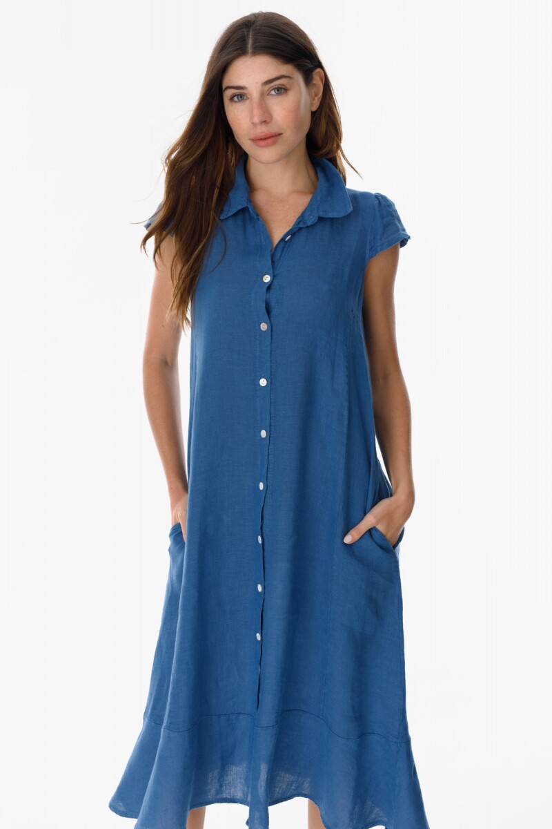 Vestido New Budha - Azul 