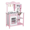 COCINA MADERA INFANTIL COLOR ROSADO C ACCESORIOS COCINA MADERA INFANTIL COLOR ROSADO C ACCESORIOS