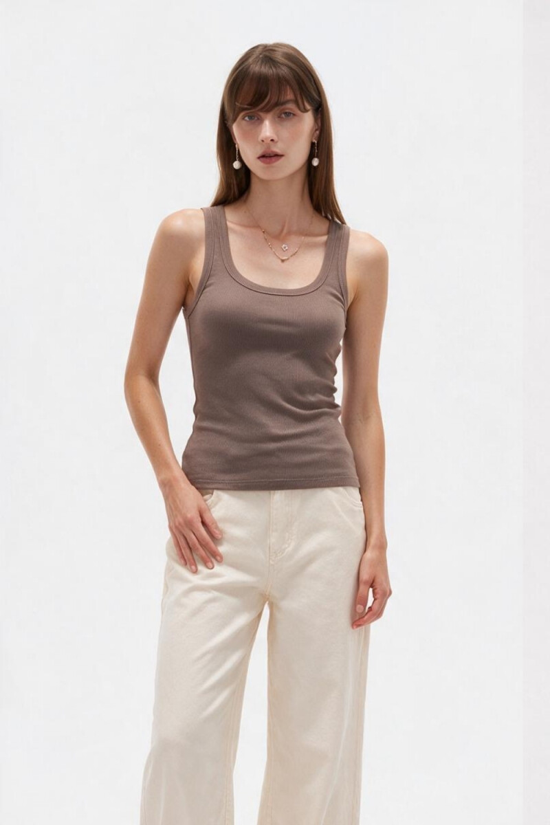 Musculosa Malisa - Taupe / Mink / Vison 