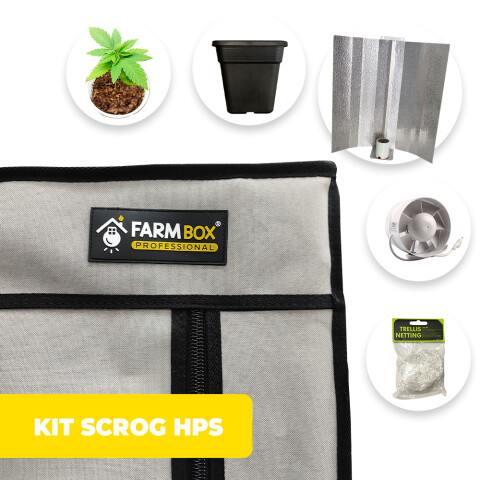 KIT INDOOR SCROG SODIO PROFESSIONAL 100X100X200CM