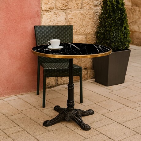 MESA DE EXTERIOR GLOWING Negro - CIRCULAR