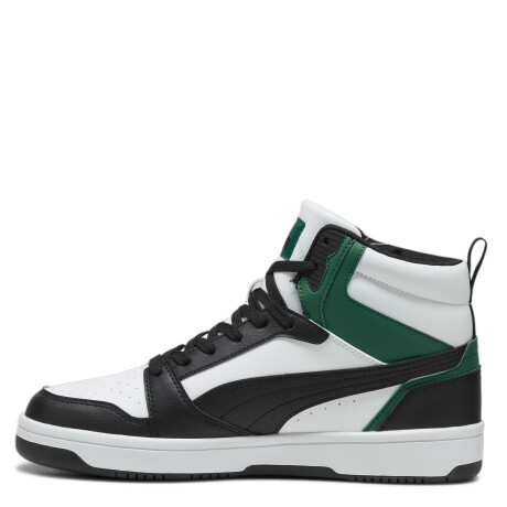 Championes de Hombre Puma Rebound V6 Blanco - Negro - Verde