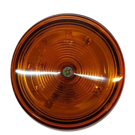 FARO LED - LATERAL REDONDO 7CM AMBAR - FARO LED - LATERAL REDONDO 7CM AMBAR -